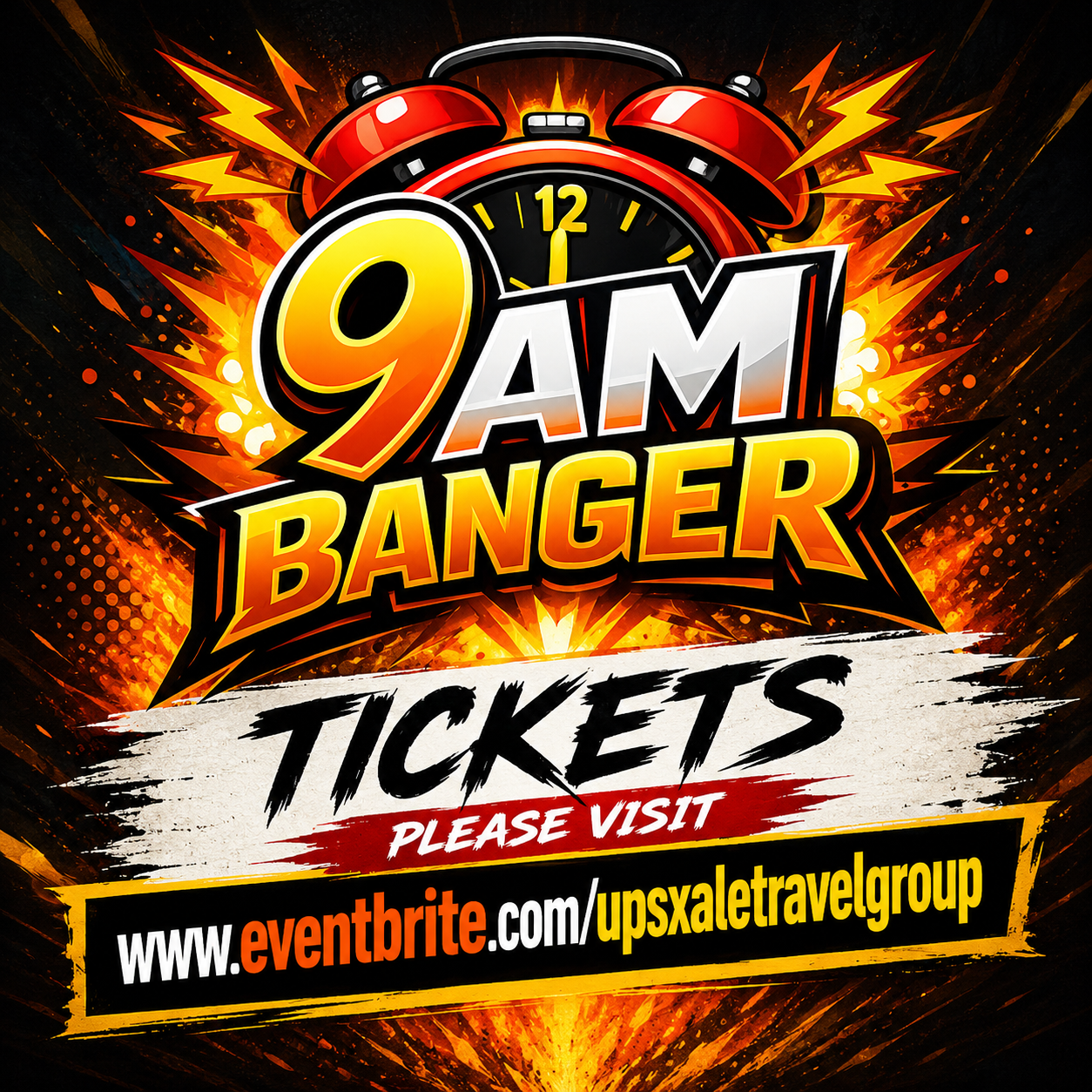 9am takeover Saturday June 6th