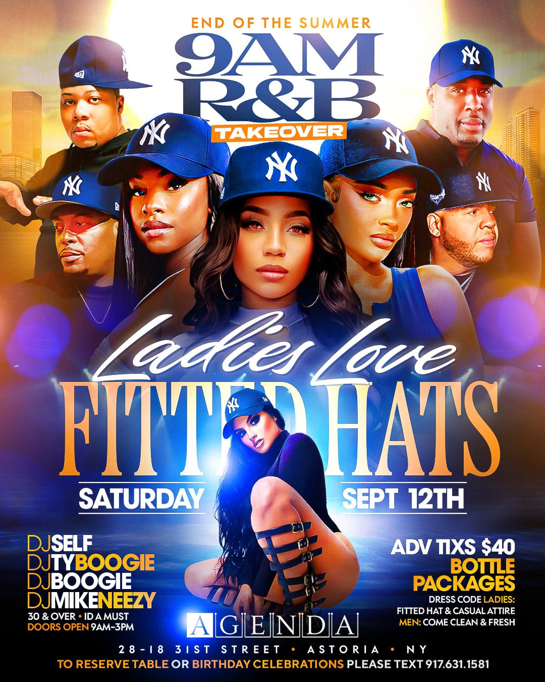 R&B MORNING TAKEOVER COMING TO AGENDA IN QUEENS SAT SEPT 12TH DOORS OPEN@9AM