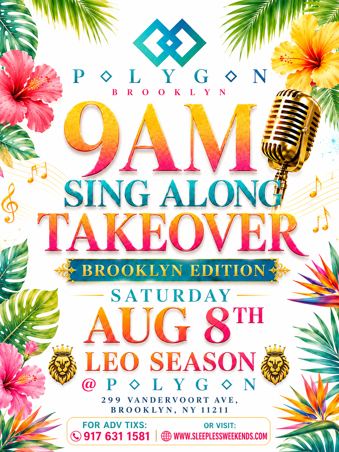 9AM R&B SING ALONG TAKEOVER IN BROOKLYN