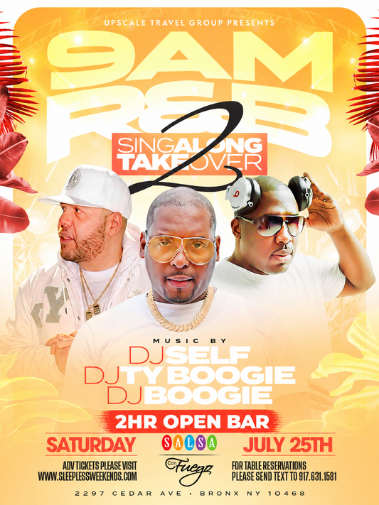 9AM TAKEOVER PT2 @SALSA CON FUEGO