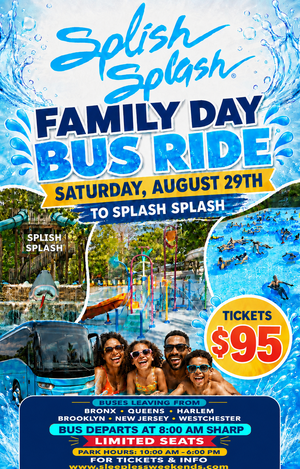 Family day at slush splash Saturday Aug 29th